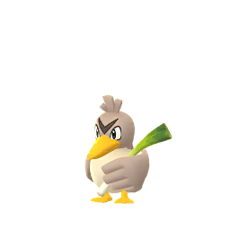 Pokémon Go~gen 8~Galarian farfetch'd ~level 35 MAX(wild)~same day