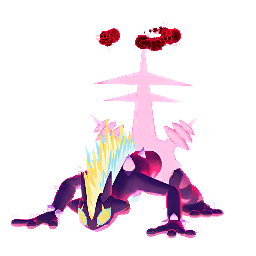 Sprite de Gigantamax Toxtricity de Pokémon GO