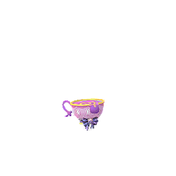 Shiny sprite of Antique Sinistea from Pokémon GO