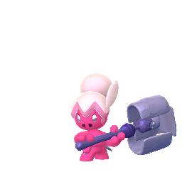 Sprite of Tinkatuff from Pokémon GO