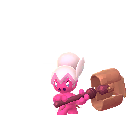 Shiny sprite of Tinkatuff from Pokémon GO