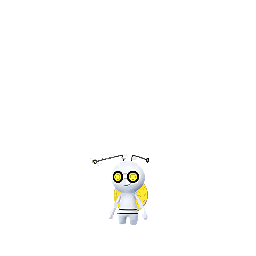 Shiny sprite of Roaming Gimmighoul from Pokémon GO