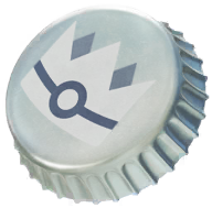 Silver Bottle Cap icon