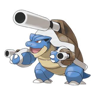 Artwork of Mega Blastoise from Pokémon GO