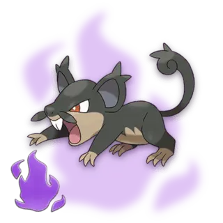 Shadow Alolan Rattata Pokémon GO