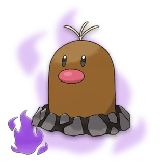 Shadow Alolan Diglett Pokémon GO