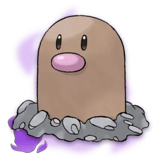 Shadow Diglett Pokémon GO