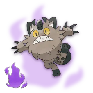 Miaouss de Galar Obscur Pokémon GO