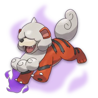 Growlithe de Hisui oscuro Pokémon GO