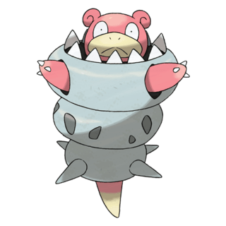 Artwork of Mega Slowbro from Pokémon GO