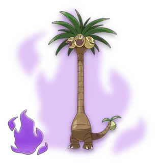 Noadkoko d’Alola Obscur Pokémon GO
