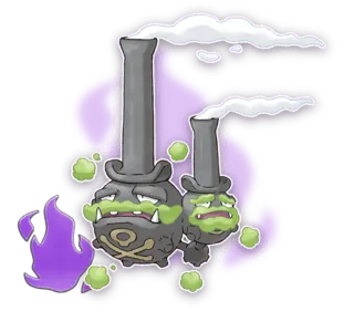 Galarian Shadow Weezing Pokémon GO