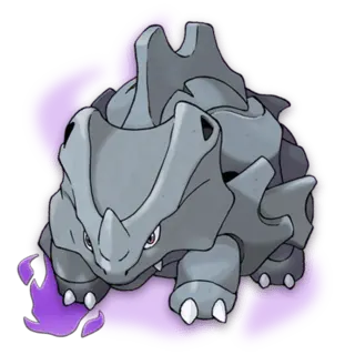 Shadow Rhyhorn Pokémon GO