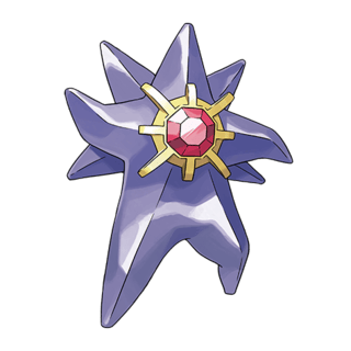 Artwork of Mega Starmie from Pokémon GO