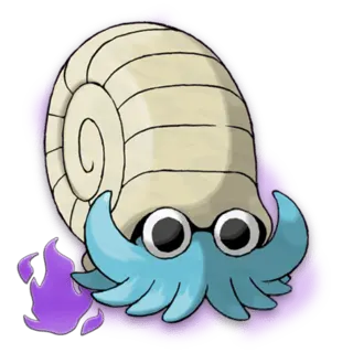 Omanyte oscuro Pokémon GO