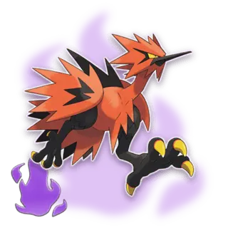 Zapdos Sombroso de Galar Pokémon GO