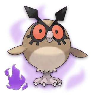 Hoothoot Obscur Pokémon GO