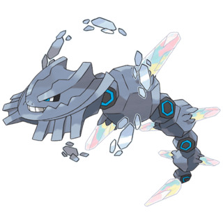 Artwork of Mega Steelix from Pokémon GO