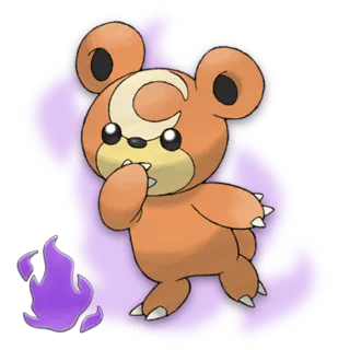 Teddiursa Obscur Pokémon GO
