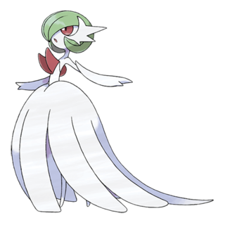 Artwork of Mega Gardevoir from Pokémon GO