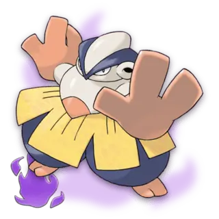 Hariyama Obscur Pokémon GO