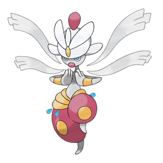 Artwork of Mega Medicham from Pokémon GO