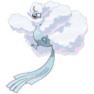Artwork of Mega Altaria from Pokémon GO