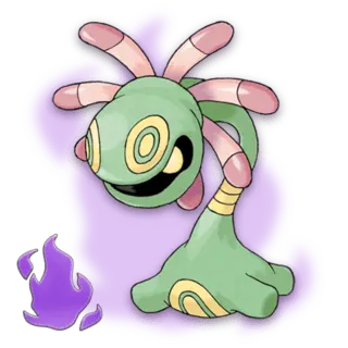 Cradily oscuro Pokémon GO