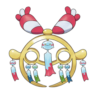 Artwork of Mega Chimecho from Pokémon GO