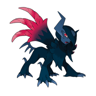 Artwork of Mega Z Absol from Pokémon GO