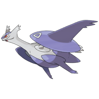 Artwork of Mega Latios from Pokémon GO