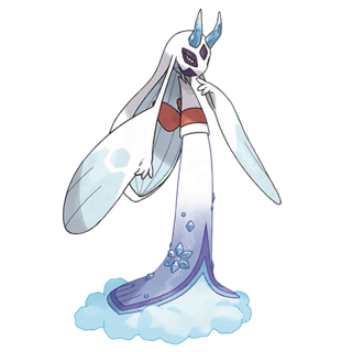 Artwork of Mega Froslass from Pokémon GO