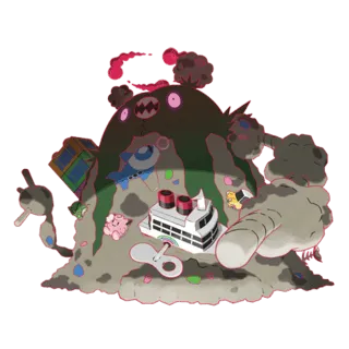 Garbodor Gigamax Pokémon GO