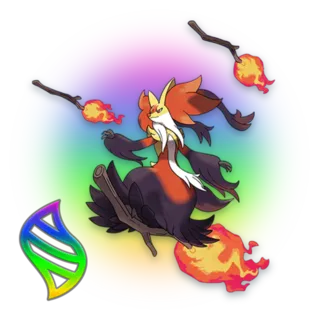 Mega Delphox Pokémon GO
