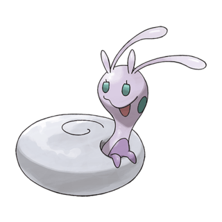 Artwork of Hisuian Sliggoo from Pokémon GO