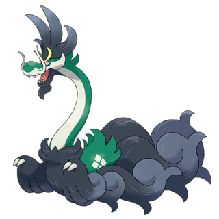 Artwork of Mega Drampa from Pokémon GO