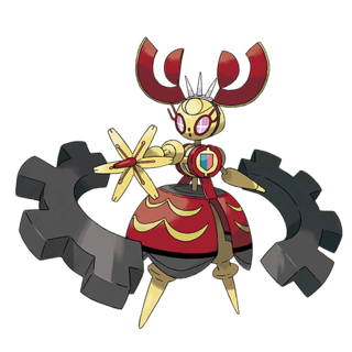 Artwork of Mega Magearna from Pokémon GO