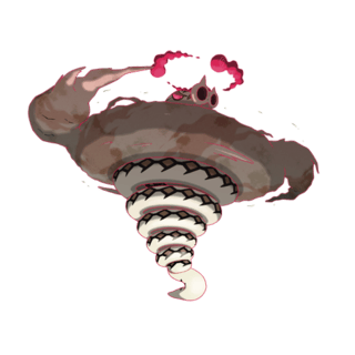 Artwork of Gigantamax Sandaconda from Pokémon GO
