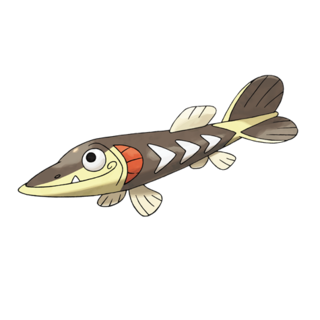 Open GO Hub DB page for Arrokuda Artwork of Arrokuda from Pokémon GO