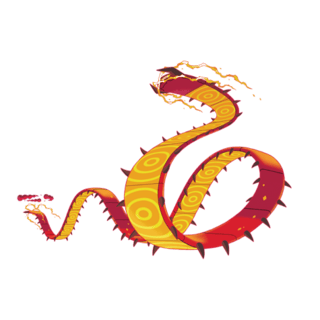 Artwork of Gigantamax Centiskorch from Pokémon GO