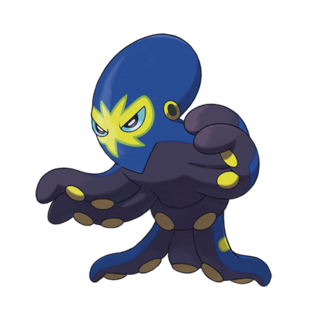 Artwork of Grapploct from Pokémon GO