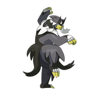 Artwork of Rapid Strike Style Urshifu from Pokémon GO