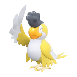 Squawkabilly (Yellow Plumage) Pokémon GO