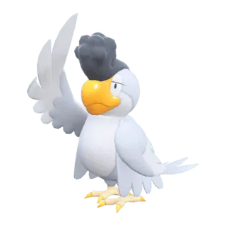 Squawkabilly (White Plumage) Pokémon GO