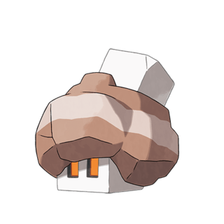Artwork of Nacli from Pokémon GO