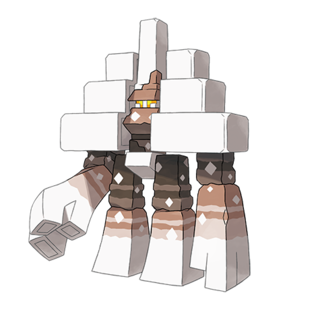 Open GO Hub DB page for Garganacl Artwork of Garganacl from Pokémon GO