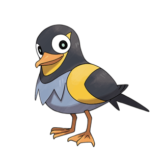 Open GO Hub DB page for Wattrel Artwork of Wattrel from Pokémon GO
