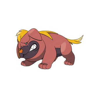 Artwork of Maschiff from Pokémon GO