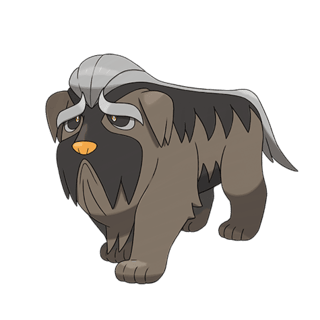Artwork of Mabosstiff from Pokémon GO