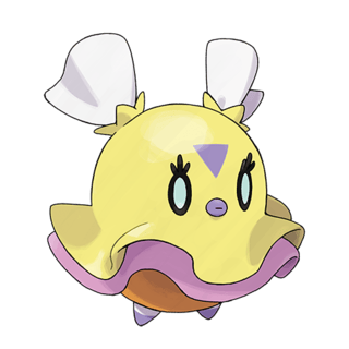 Artwork of Flittle from Pokémon GO